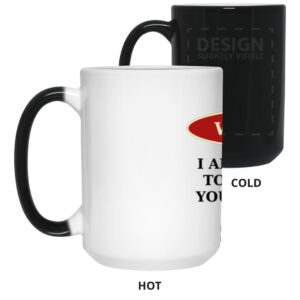 WARNING 15oz Color Changing Mug