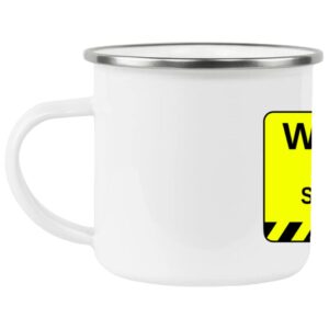 Safety Briefs Enamel Camping Mug