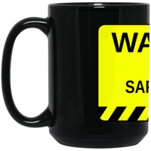 Safety Briefs 15oz Black Mug